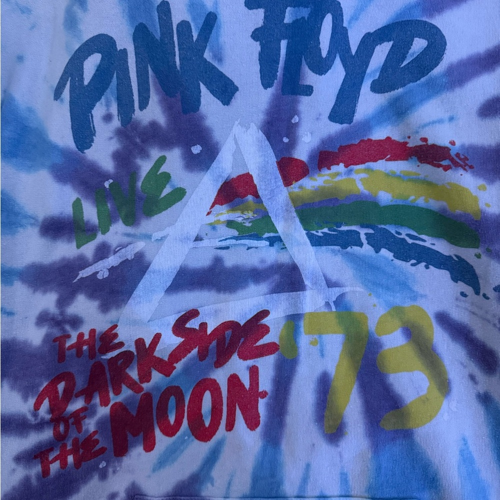 Pink Floyd Tie-Dye Sweatshirt